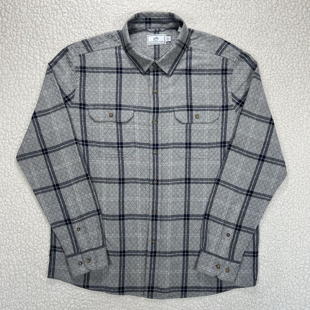 Southern Tide Men’s Button Down Shirt Large‎ Coastal Prep Heritage Outdoor Style